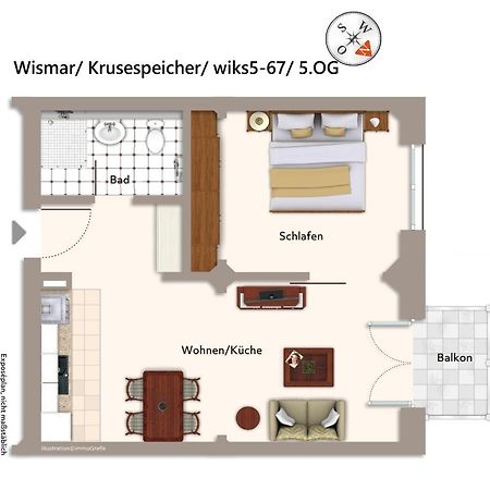 Krusespeicher Krusespeicher 5-67 Wißmar Exterior foto